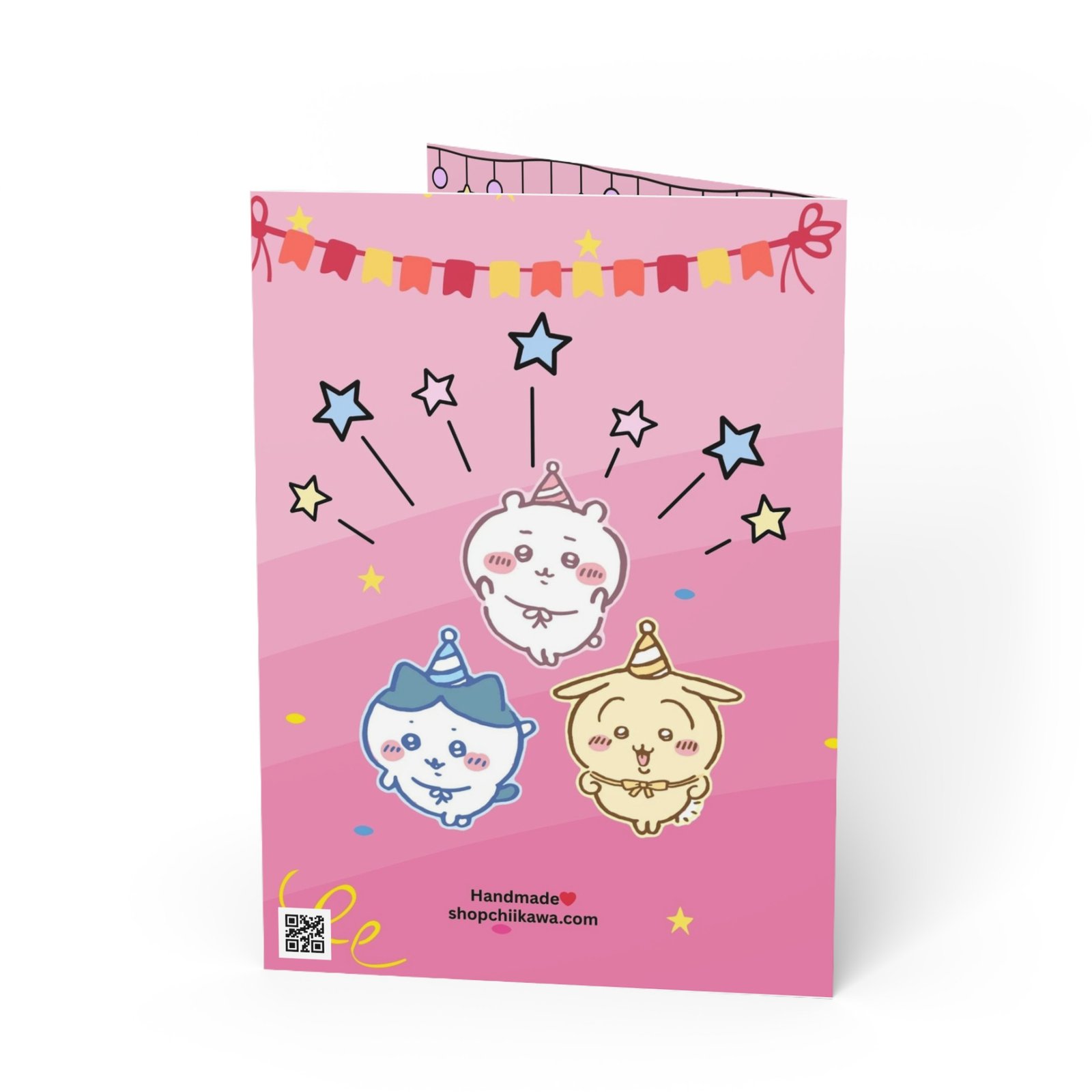 Chiikawa Happy Birthday Card