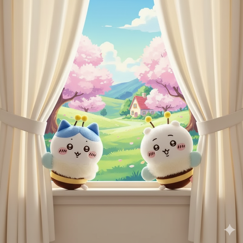 Chiikawa Bee-Shaped Plush
