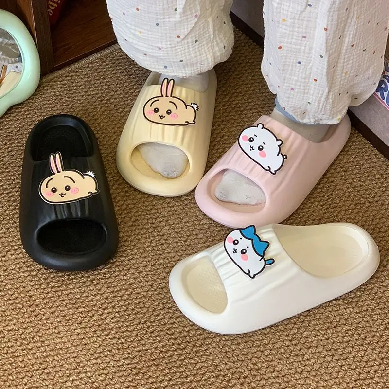 Chiikawa Cozy Slippers - Adorable Character Footwear for Ultimate Comfort
