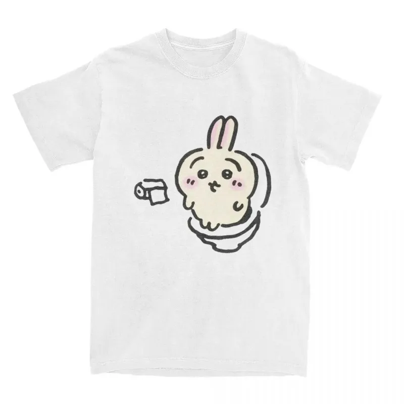 Chiikawa Toilet T-Shirt for Hilarious Kawaii Humor and Iconic Meme Style - Image 2