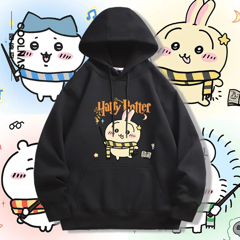 Chiikawa Couple Hoodie for Kawaii Matching Romance and Cozy Character Love