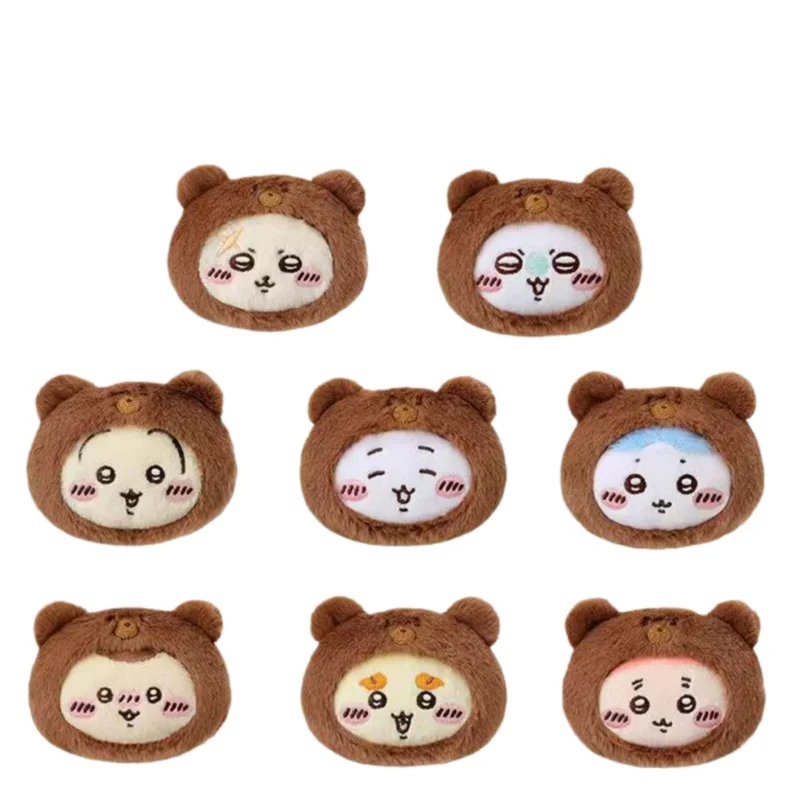 Chiikawa Plush Badge - Adorable Anime Character Soft Enamel Pin with Plush Backing