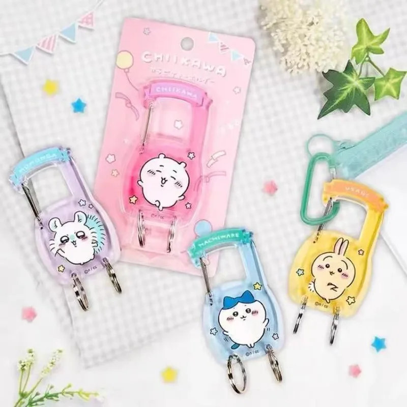 Chiikawa Carabiner Key Ring - Adorable Anime Character Carabiner Clip for Everyday Carry - Image 2