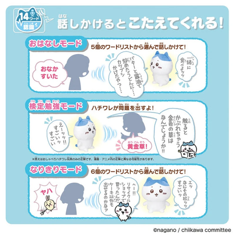 Chiikawa Voice Plush Toy
