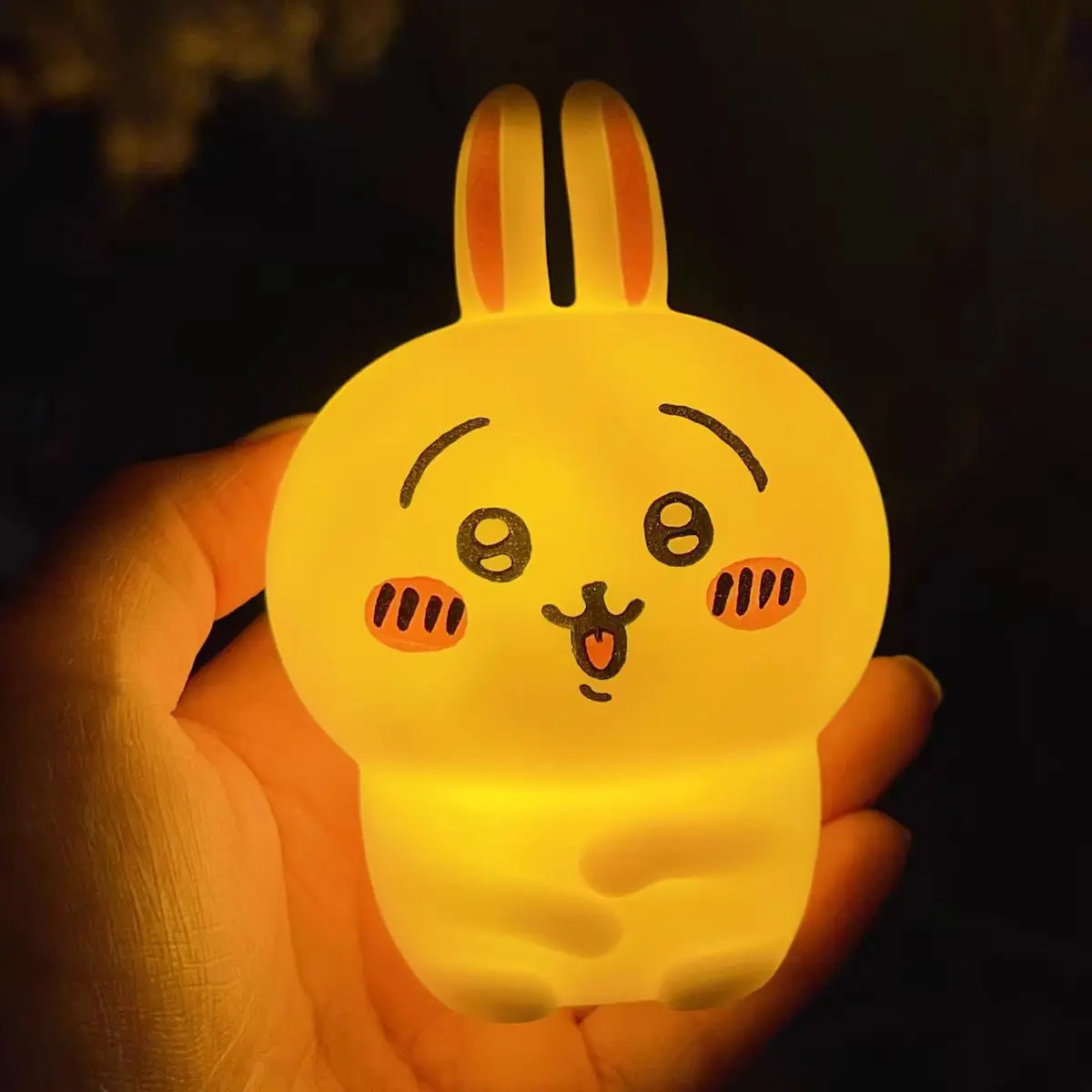Chiikawa Usagi Night Lamp - Charming Anime Glow for Cozy Nights - Image 3