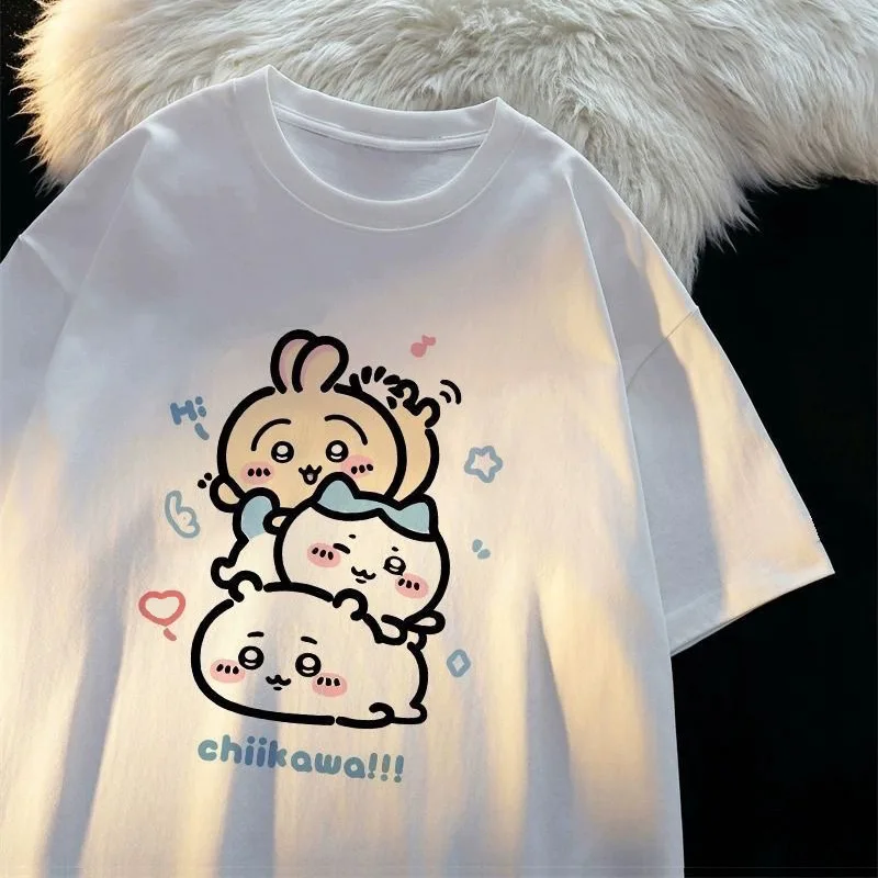 Chiikawa Cartoon Kids T-shirt